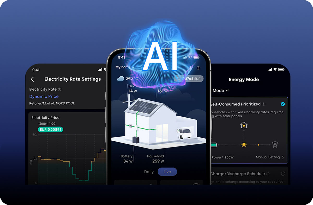 <p>AI control algorithm</p><p>for maximum energy efficiency<br/></p>
